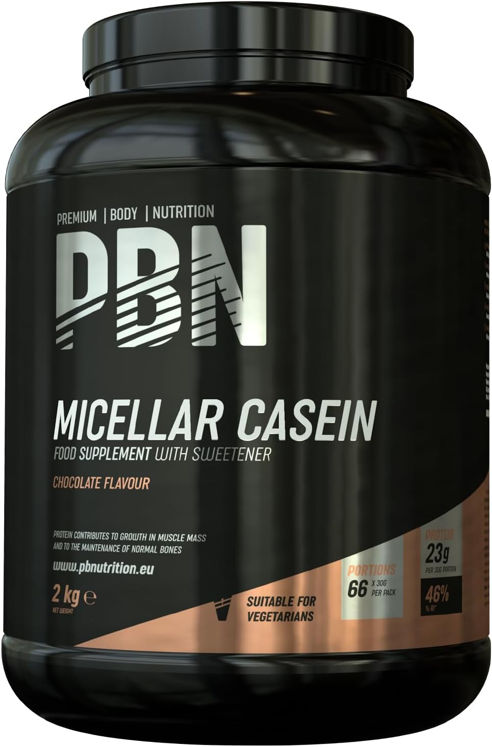 PBN Micellar Casein 2kg Chocolate