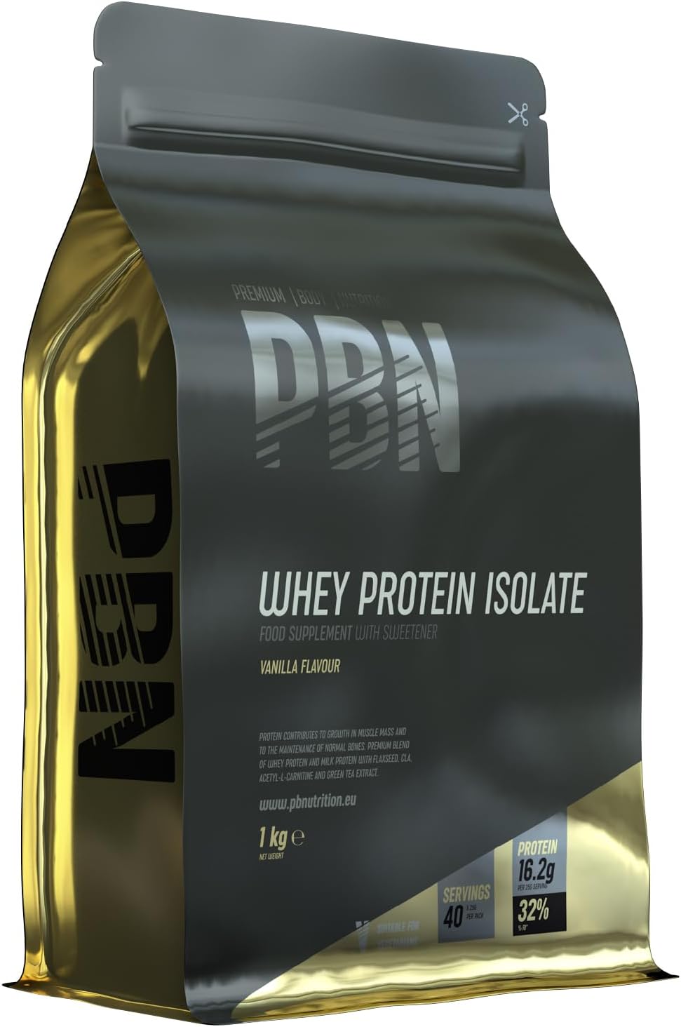 PBN Whey Isolate 1kg Vanilla