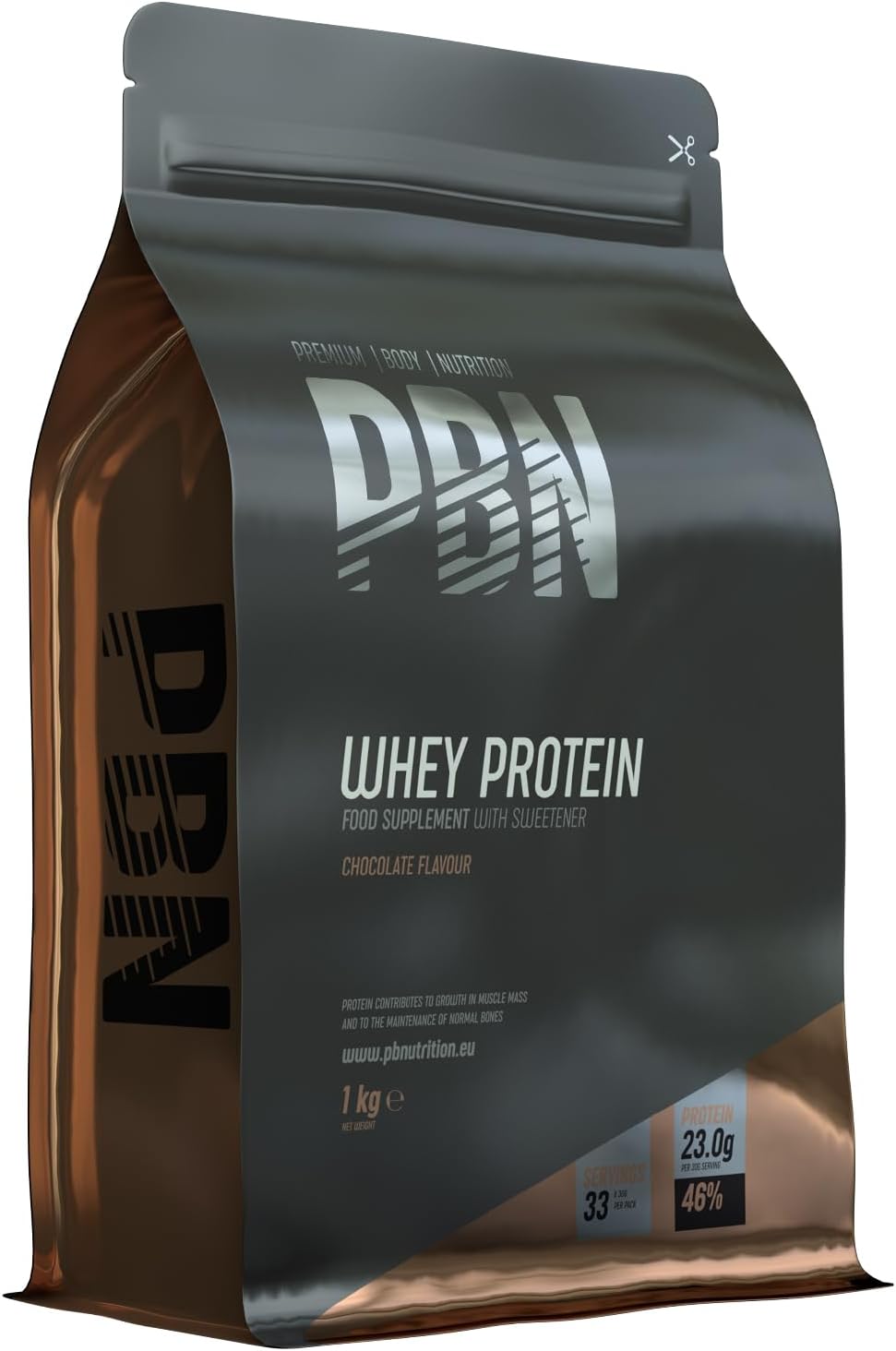 PBN Whey Protein 1kg Chocolate