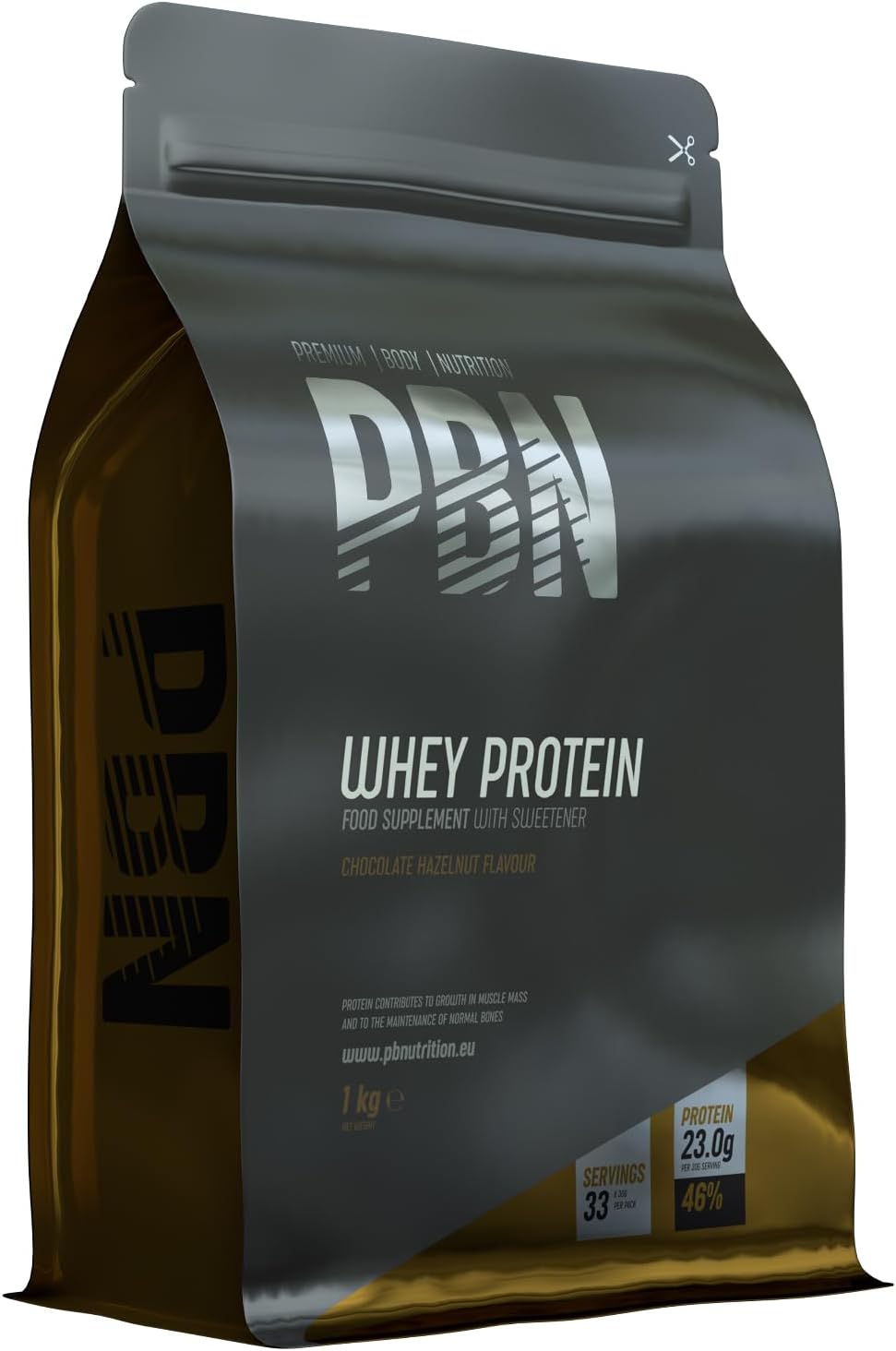 PBN Whey Protein 1kg Chocolate Hazelnut
