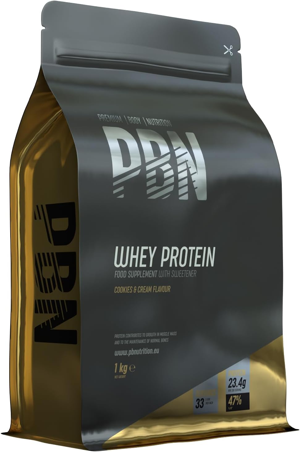 PBN Whey Protein 1kg Cookies